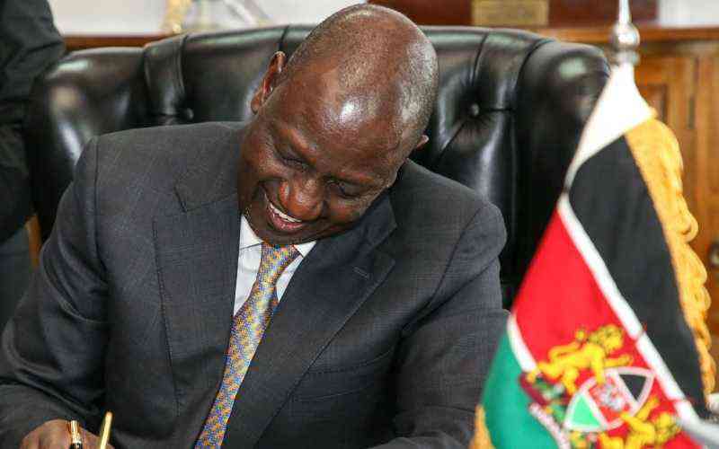 The four UHC laws signed into effect by Ruto