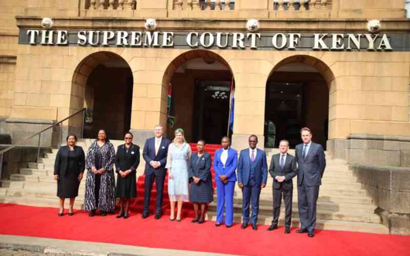 CJ Koome hosts Dutch royals, pledges to uphold justice