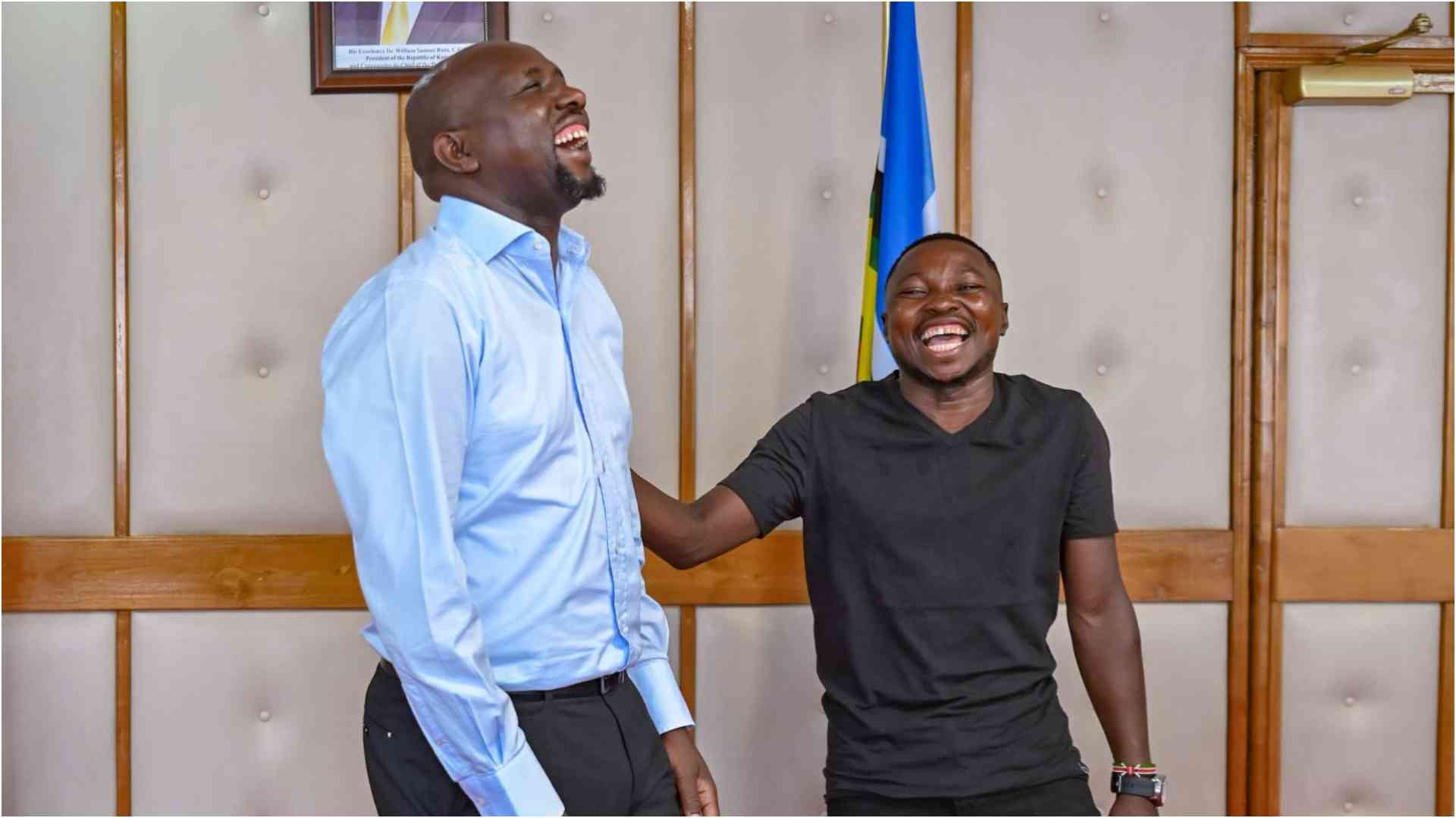 Murkomen meets Papa Lewiso of viral 'amevaa pencil' TikTok video