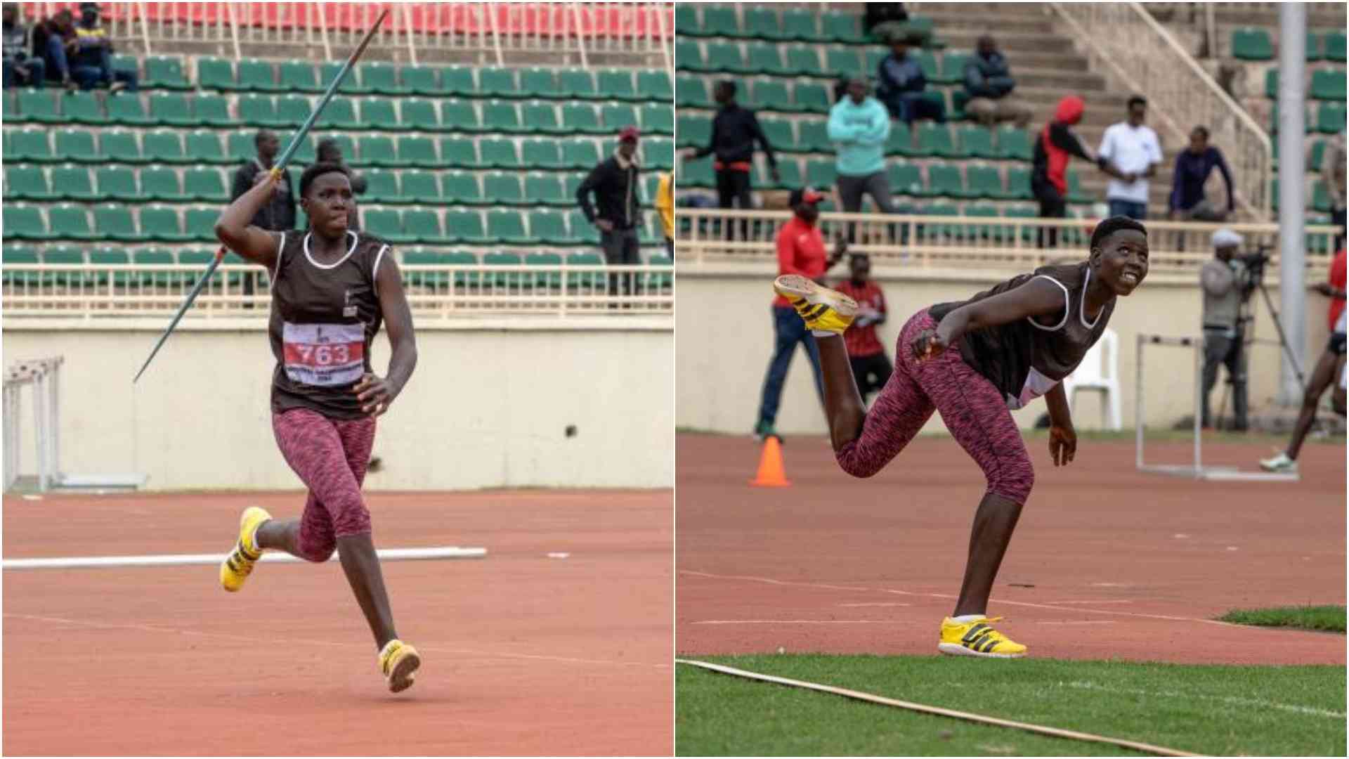Jepkemboi: From barefooted footballer to Kenya's javelin star