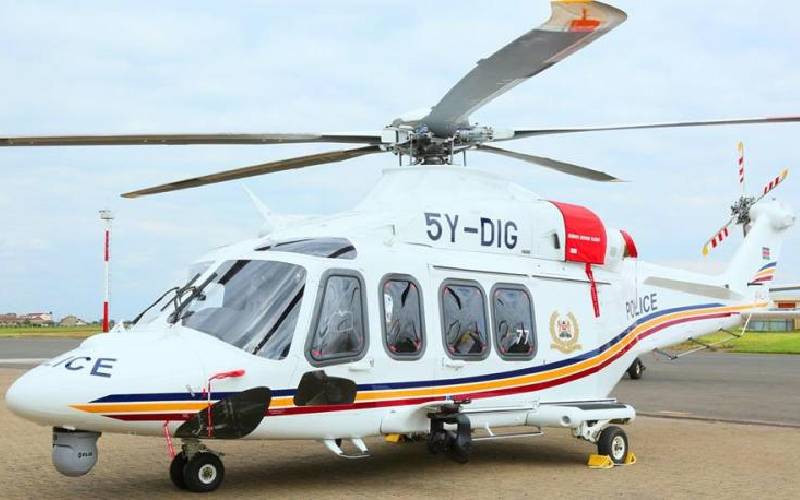 Maraga Report: It was a mistake for military to control police choppers