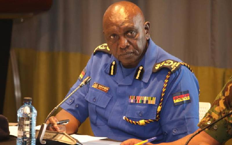 IG Kanja cannot recall bodyguards without written notice, court rules
