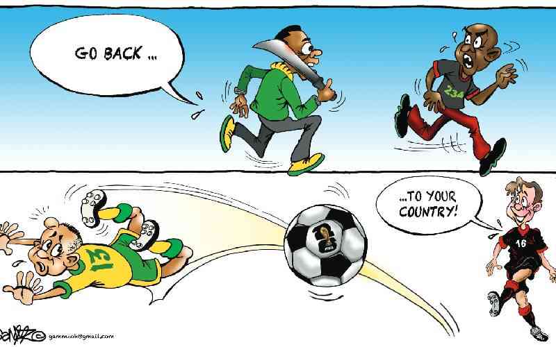 South Africa Kicked out...