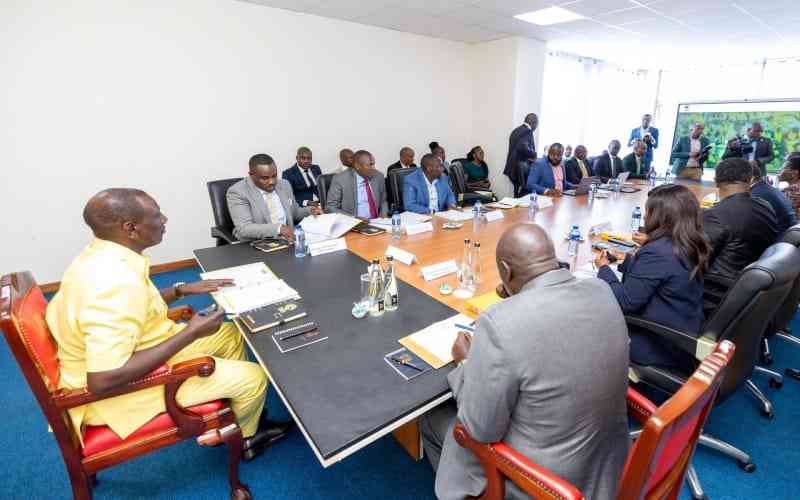 Ruto chairs UDA meeting in Nairobi (Photos)