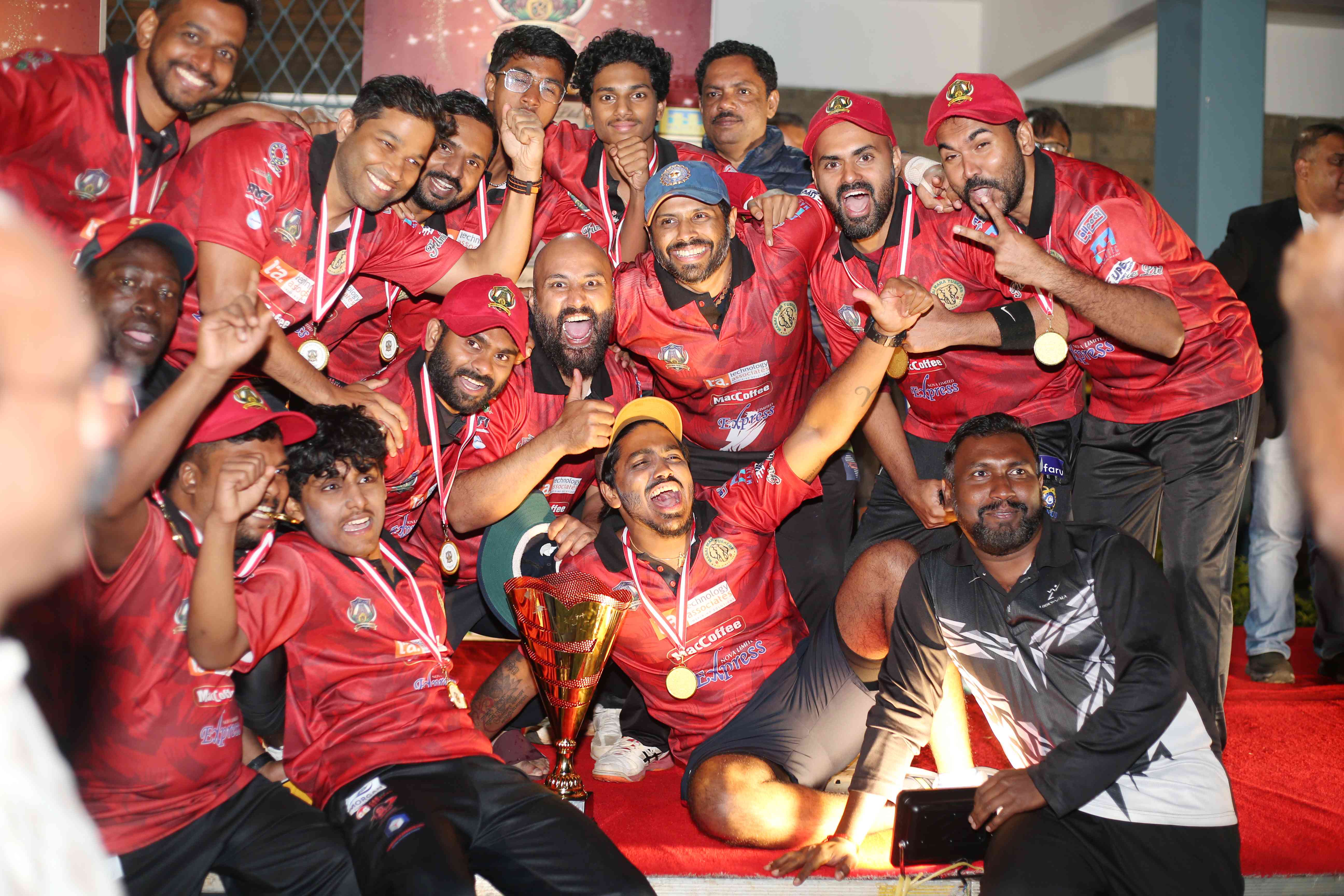 Masai Mara Tuskers win regular and over-forty divisions of South Indian Premier League
