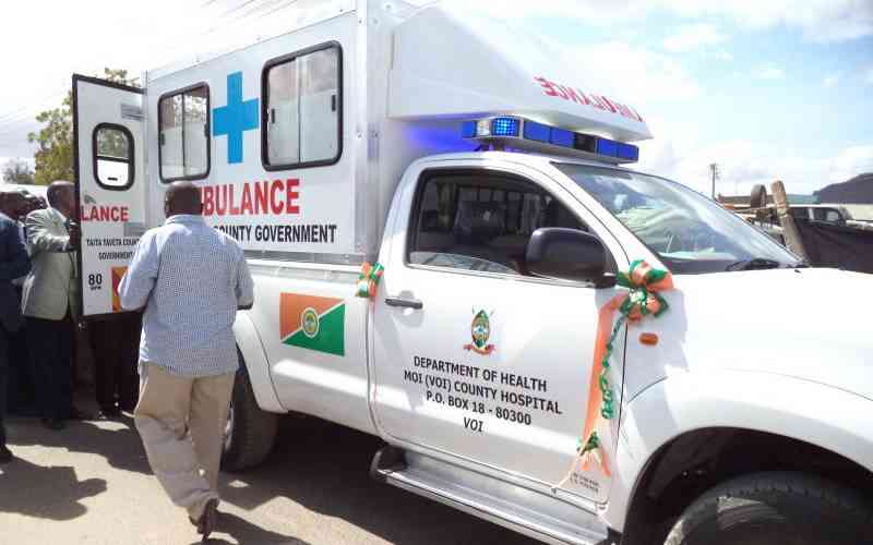 Most county ambulances are ill-equipped, new report by MCAs shows