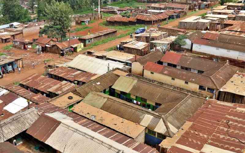 Nyeri County lays plans for slum upgrading