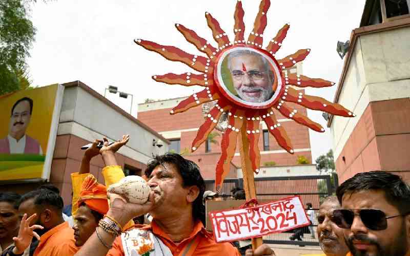 Modi eyes triumph as India counts epic vote