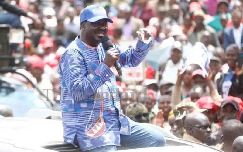 Raila to hold rallies in DP's North Rift backyard