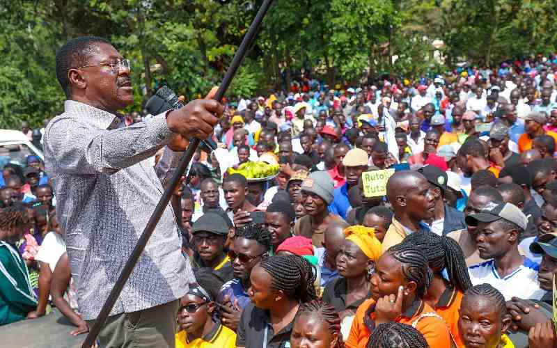 Wetang'ula risks jail over alleged breach of court orders on political campaigns