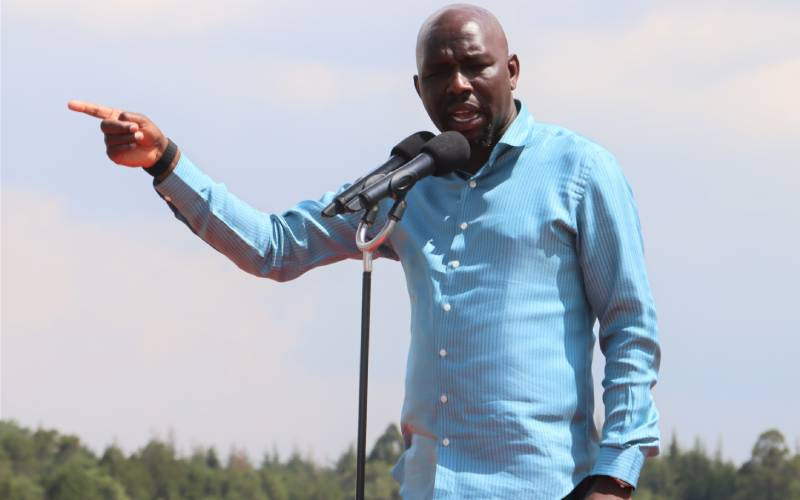 Arrest Gachagua if you have evidence, Murkomen told