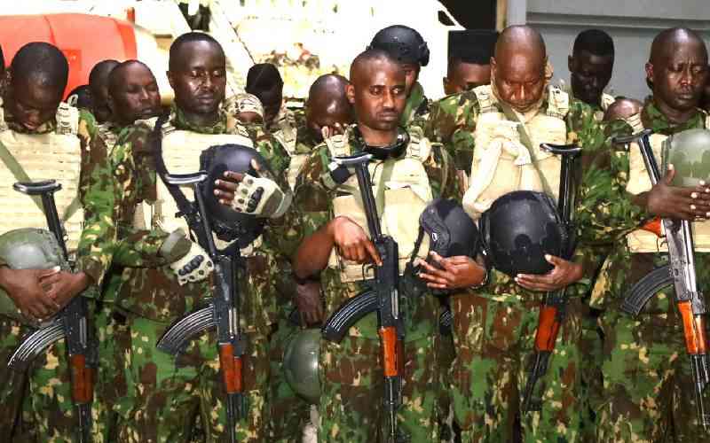 Kenyan police in Haiti begin phased return