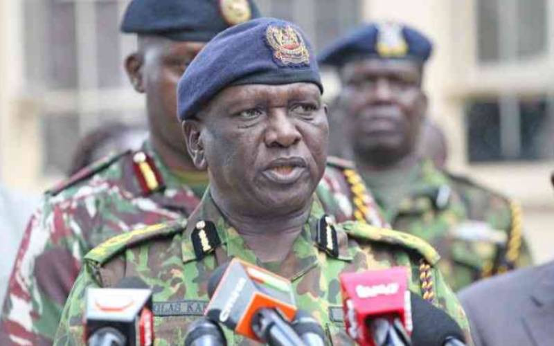 IG Kanja orders police changes after Ruto security breach