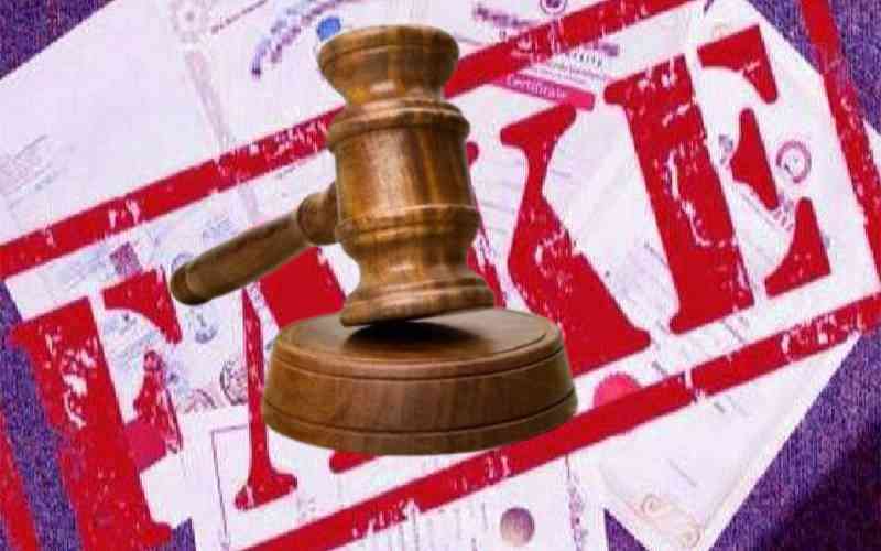 Former KenGen official sentenced to 11 years over forged academic papers