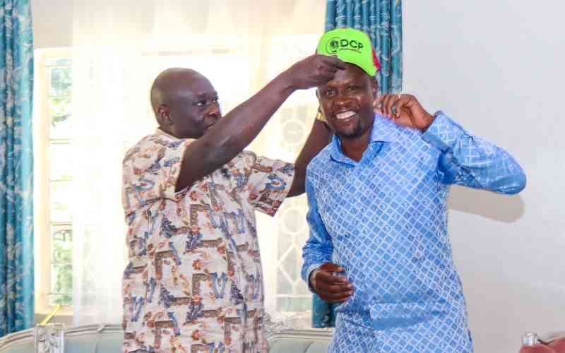 Kanini Kega ditch Uhuru's party to Gachagua's DCP