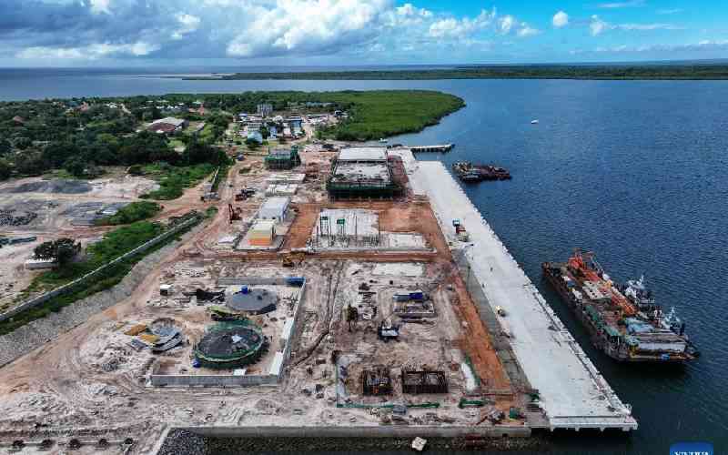 Emerging Chinese-built harbor links past, present and future in Tanzania