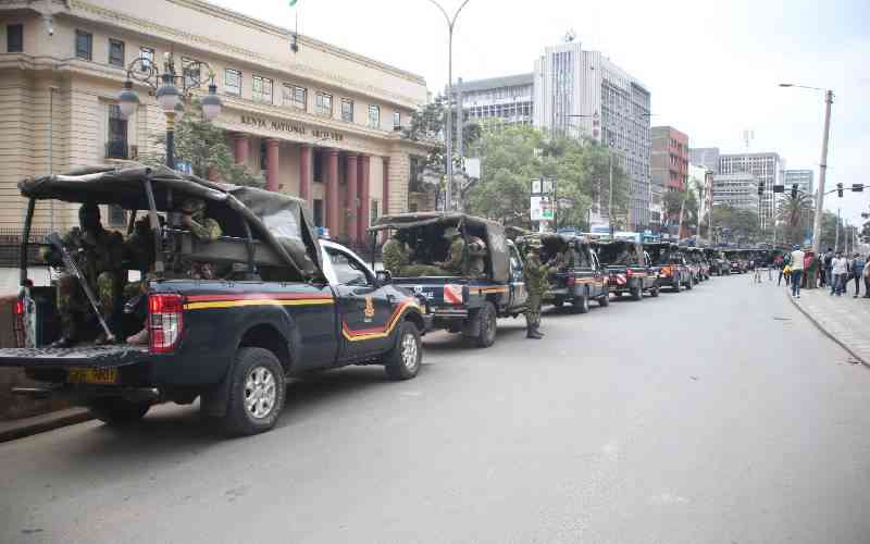 Fear and police patrols keep protest towns quiet
