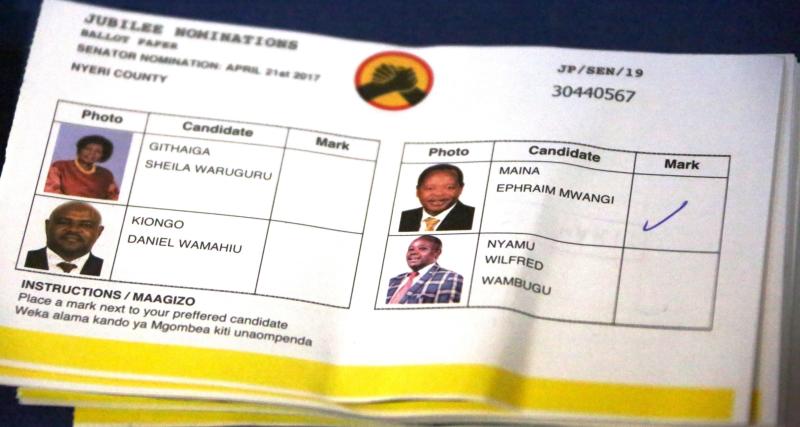 Headache over longest ballot paper in State House contest