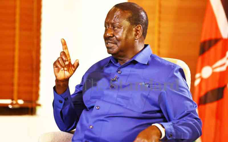 Shaky centre: Raila at crossroads as uncertainties over future grow