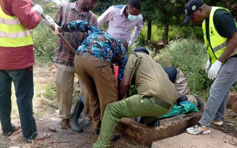 Father, son among three dead inside septic tank at Makindu Boys High School