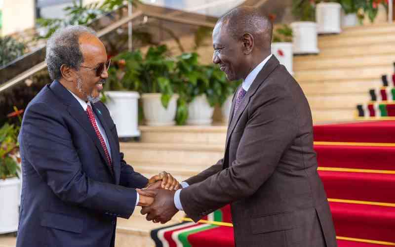 Ruto, Somalia President urge support for AU peace mission