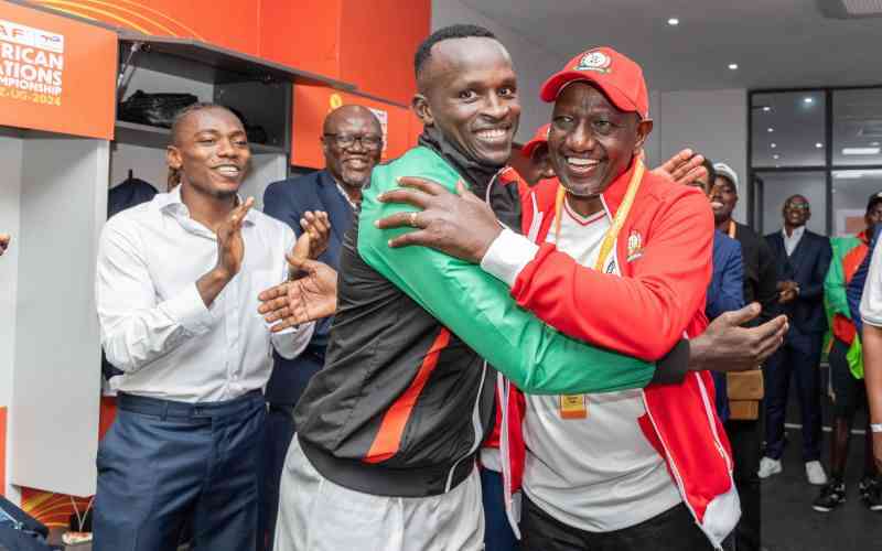 Ruto hails Harambee Stars after stunning Group A triumph