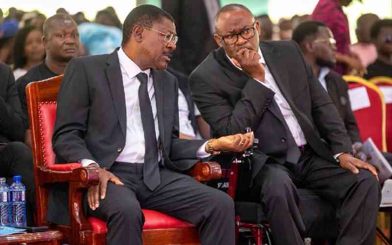 Wetang'ula gains regional support for top seat in 2032
