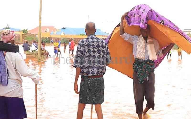 Floods render thousands homeless in Mandera