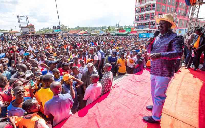 Raila terms rebel MPs traitors as bipartisan talks face hurdle