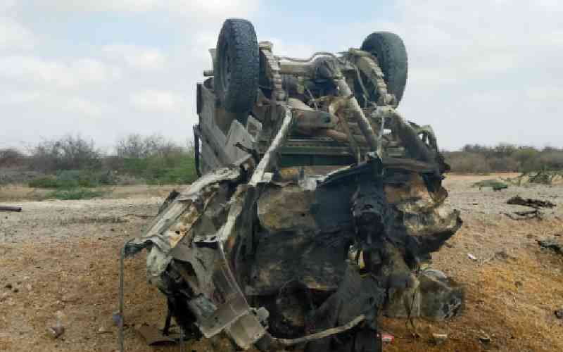 Three border patrol officers killed, one injured in Dadaab IED explosion