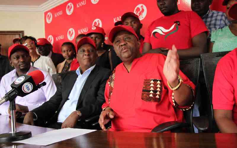 Kanu unveils Peter Kariuki as it's candidate for Kariobangi North by-election