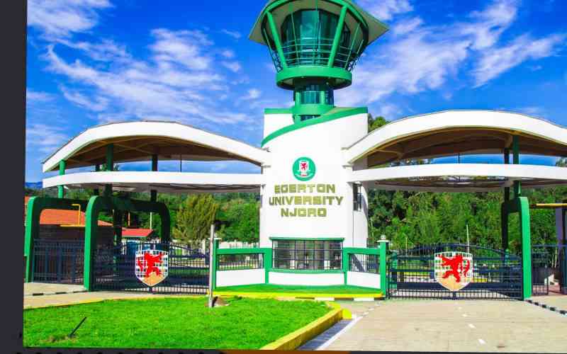 Win for Egerton university engineering students over registration