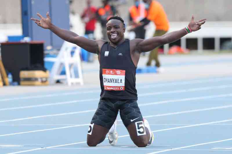 Omanyala inspires new generation of sprinters