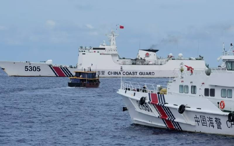 Philippine boats breach Chinese Coast Guard blockade near disputed shoal