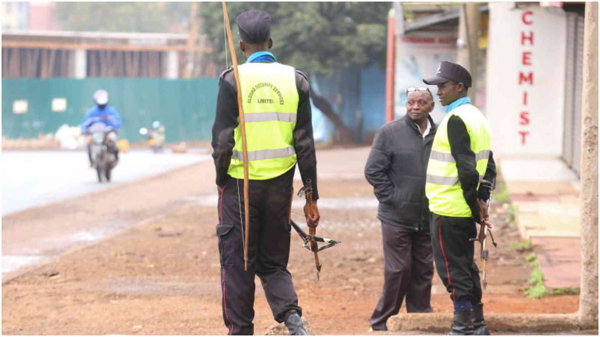 Kenyans support proposal to allow security guards arrest suspects