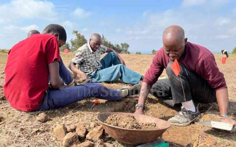 Archeologists find early man artifacts in Nyeri