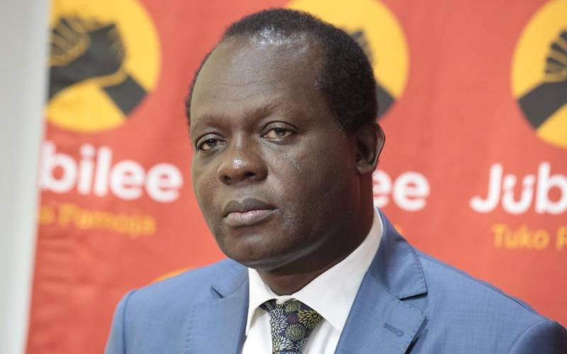Tuju exits Jubilee Party after close to a decade
