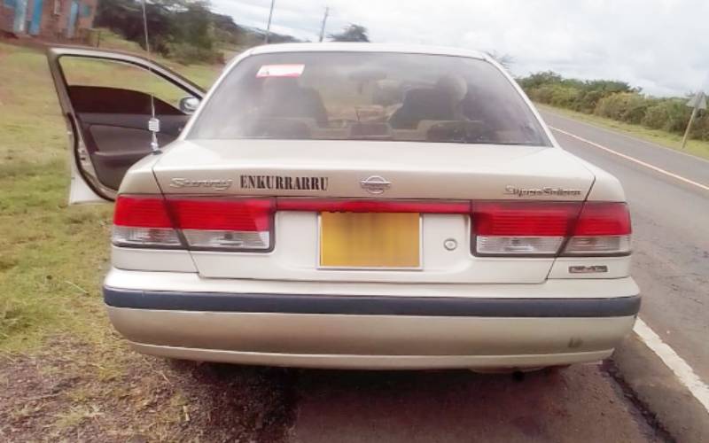 Woman who stole man's car while relieving self in bush involved in accident