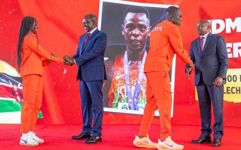 Ruto's bag of goodies for Tokyo champions