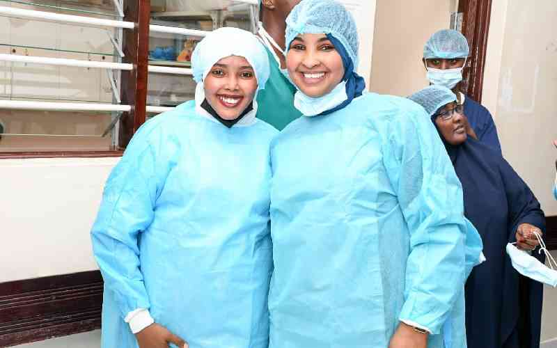 Over 200 women benefit from Garissa's free fistula medical camp