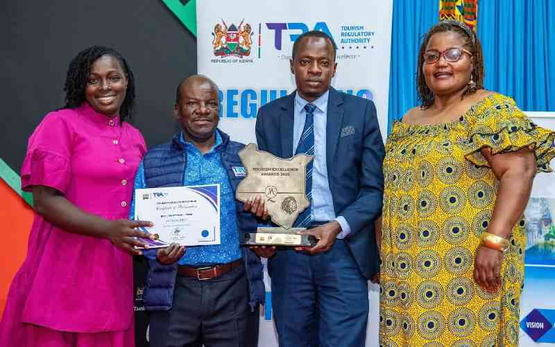 Kisumu chief officer scoops top award for shaping tourism policy