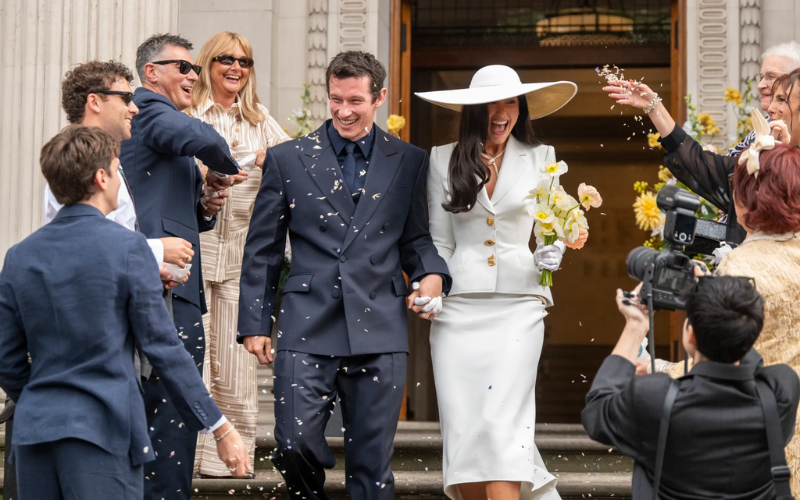 Pop star Dua Lipa and Callum Turner tie the knot in private London ceremony