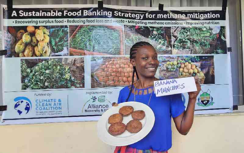 Kenya unveils food banking drive to fight hunger, cut methane emissions