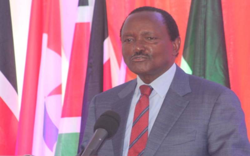 Kalonzo: Shifted goalposts several times, even the president can't help