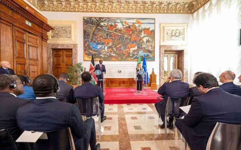 Kenya, Italy adopt four-year cooperation plan after Ruto-Meloni talks