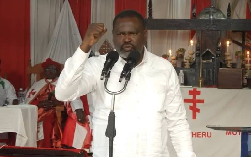 Don't poison the Mountain against Ruto, CS Ruku tells Gachagua