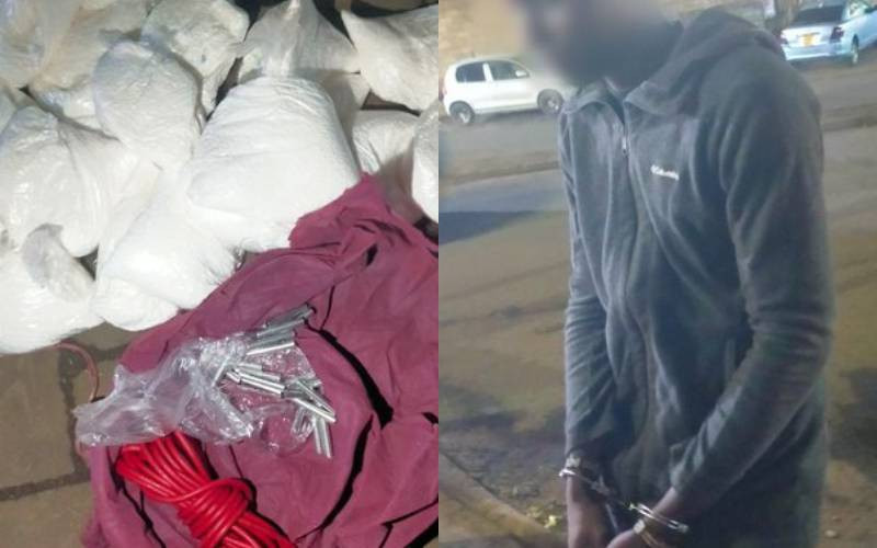 Suspect arrested in Nairobi with 21 detonators