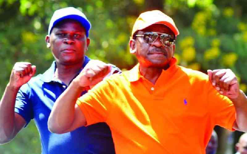 Serve the people now, Orengo and Oduol told