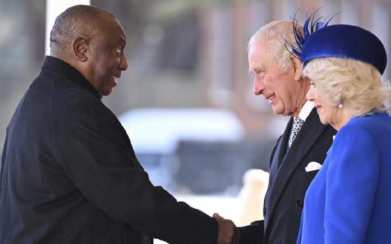 King Charles III welcomes President Cyril Ramaphosa for state visit