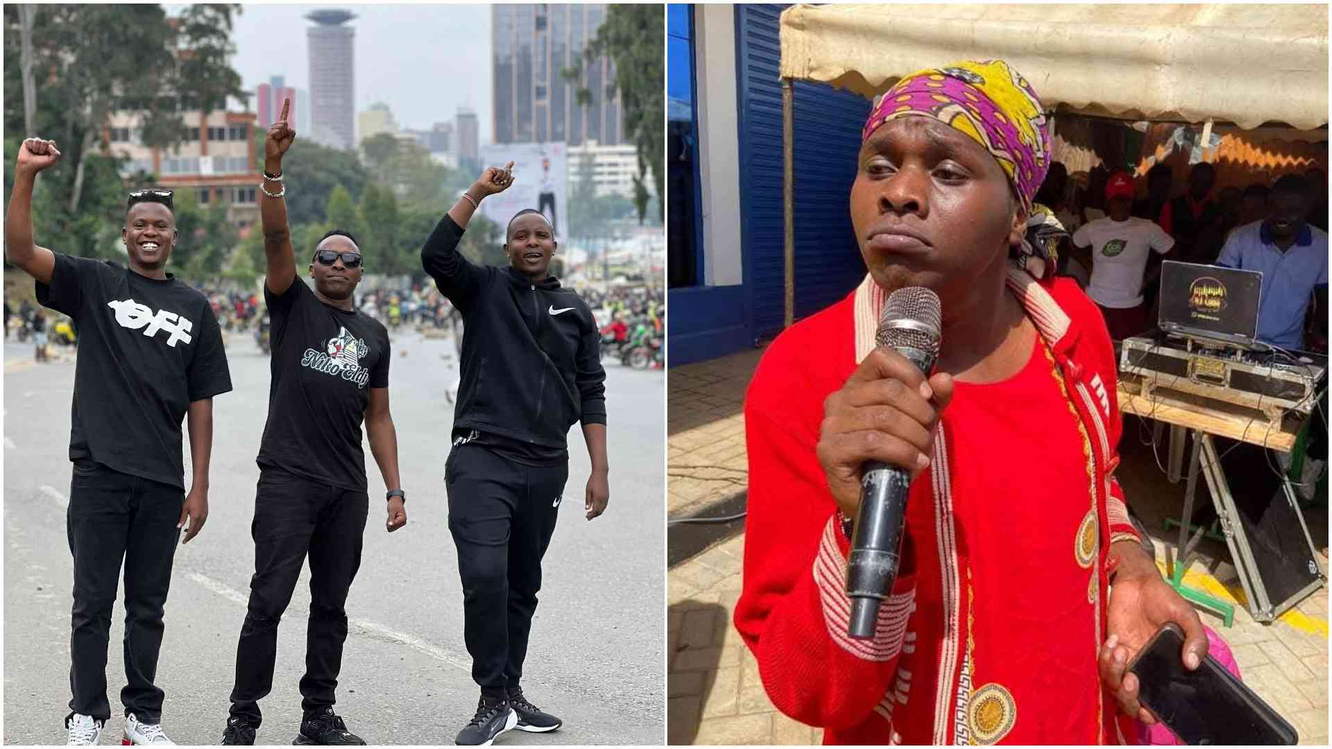 Senge Helena: Kalenjin comedian faces backlash from pro-Ruto supporters after participating in Gen Z protests